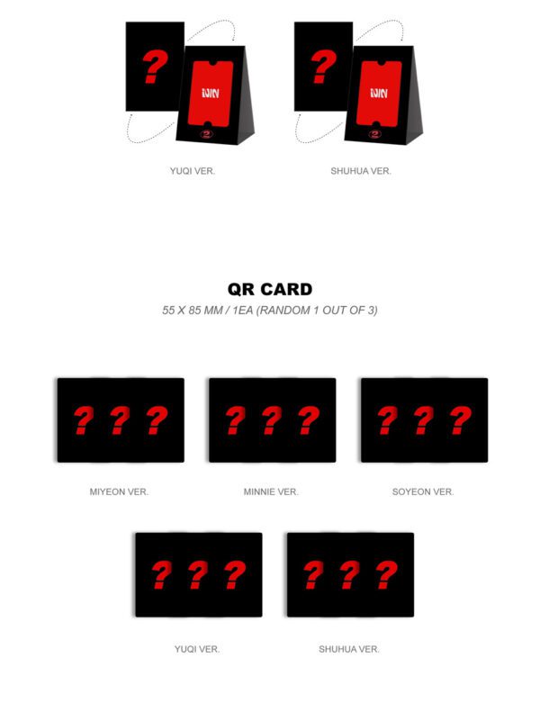 ((G)I-DLE - 2nd Full Album [2] (POCAALBUM Ver.) (YUQI Ver. , MYEON ver. ) Kaeguli KPOP Shop Albums and Merchandise