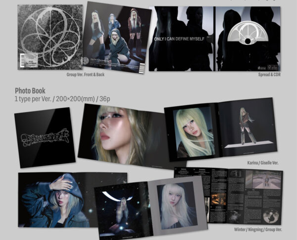 aespa - The 1st Album [Armageddon] (MY Power Ver.) (GISELLE Ver. , GROUP Ver. , KARINA Ver. , NINGNING Ver. , WINTER Ver. ) Kaeguli KPOP Shop Albums and Merchandise