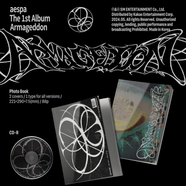aespa - The 1st Album [Armageddon] (Authentic Ver.) Kaeguli KPOP Shop Albums and Merchandise