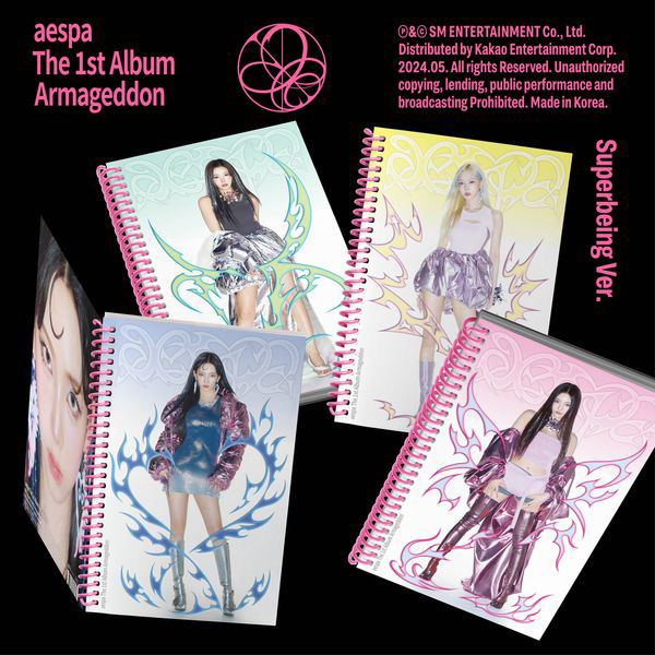 aespa - The 1st Album [Armageddon] (Superbeing Ver.) (GISELLE Ver. , karina ver. , ningning ver.) Kaeguli KPOP Shop Albums and Merchandise