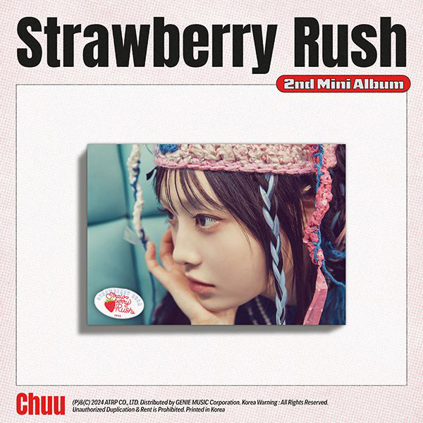 CHUU - 2nd Mini Album [Strawberry Rush] (STAYG ALBUM Ver.) kaeguli kpop albums and merchandise