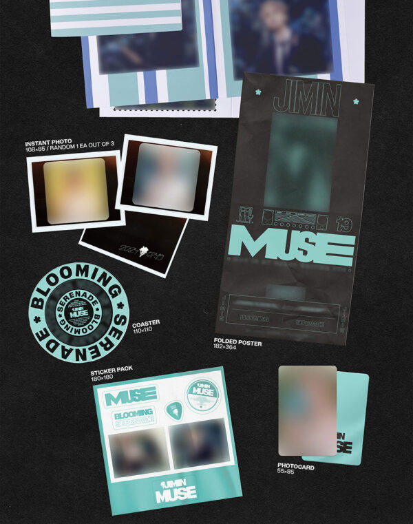 Jimin (BTS) - [MUSE] (Random Ver.) kaeguli kpop albums and merchandise