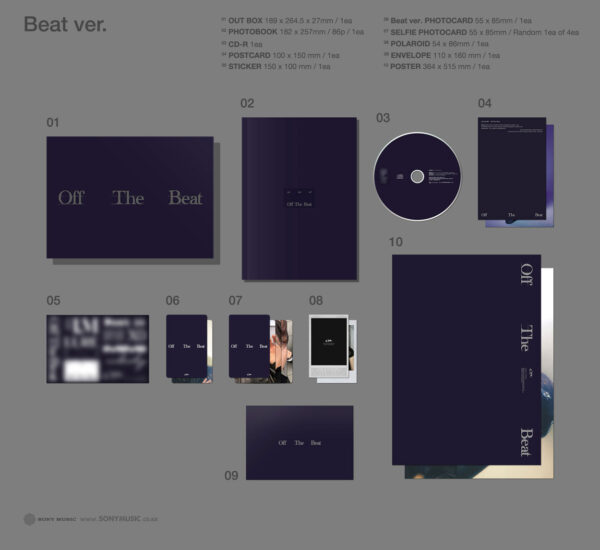 I.M - 3rd EP [Off The Beat] (Photobook Ver.) (Beat Ver.) kaeguli kpop albums and merchandise