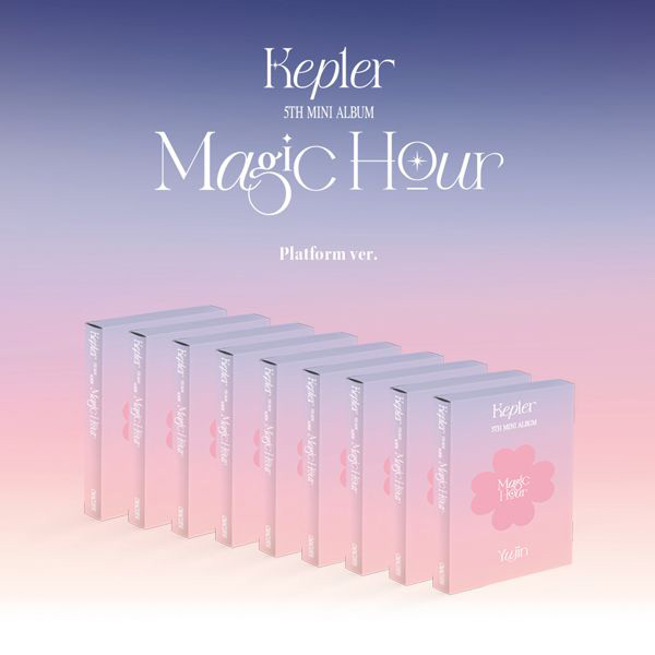 Kep1er - 5th Mini Album [Magic Hour] (Platform ver.) (Mashiro Ver. , yujin ver. ) Kaeguli KPOP Shop Albums and Merchandise