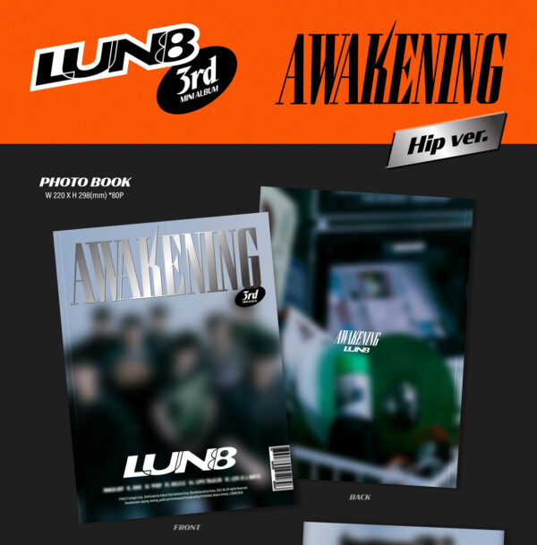 LUN8 - 3rd Mini Album [AWAKENING] (Hip Ver.) kaeguli kpop albums and merchandise