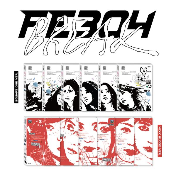 MIXX - 2nd EP Album [Fe3O4 BREAK] (Random Ver.) Kaeguli KPOP Shop Albums and Merchandise