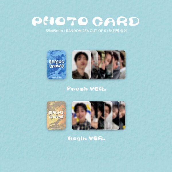 SEVENUS - 1st Mini Album [SPRING CANVAS] (Begin Ver.) Kaeguli KPOP Shop Albums and Merchandise