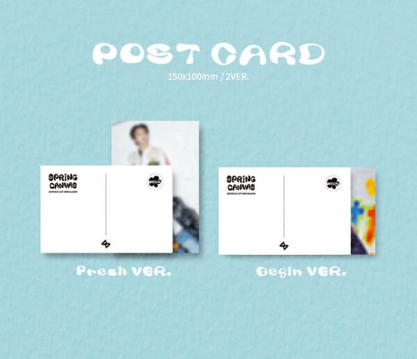 SEVENUS - 1st Mini Album [SPRING CANVAS] (Begin Ver.) Kaeguli KPOP Shop Albums and Merchandise