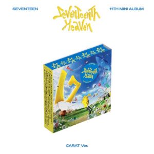 SEVENTEEN - 11th Mini Album [SEVENTEENTH HEAVEN] (Carat Ver.) Kaeguli KPOP Shop Albums and Merchandise