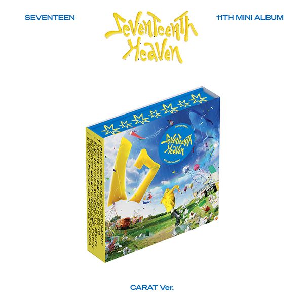 SEVENTEEN - 11th Mini Album [SEVENTEENTH HEAVEN] (Carat Ver.) Kaeguli KPOP Shop Albums and Merchandise