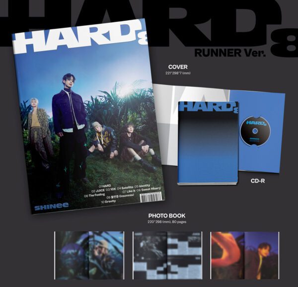 SHINee - The 8th Album [HARD] (Photo Book Ver.) (Random Ver.) Kaeguli KPOP Shop Albums and Merchandise