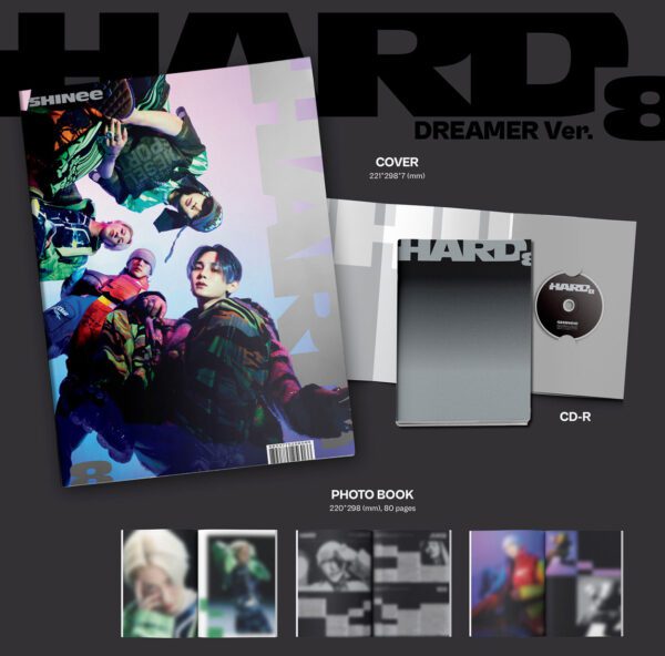 SHINee - The 8th Album [HARD] (Photo Book Ver.) (Random Ver.) Kaeguli KPOP Shop Albums and Merchandise