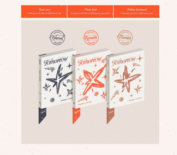 TOMORROW X TOGETHER (TXT) - 6th Mini Album [minisode 3: TOMORROW] (Ethereal , Promise) Kaeguli KPOP Shop Albums and Merchandise