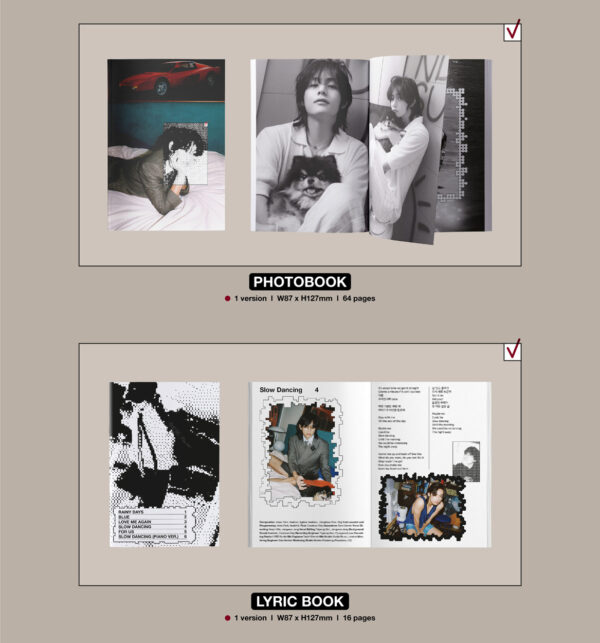 V - [Layover] (Weverse Albums ver.) kaeguli kpop albums and merchandise