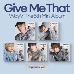 WayV - 5th Mini Album [Give Me That] (Digipack Ver.) (KUN Ver., Ten ver. , XIAojun ver. , hendery ver. , yangyang ver. ) Kaeguli KPOP Shop Albums and Merchandise