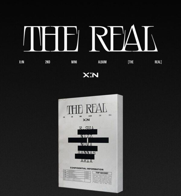 X:IN - 2ND MINI ALBUM [THE REAL] Kaeguli KPOP Shop Albums and Merchandise