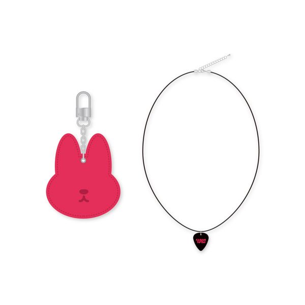 YUQI ((G)I-DLE) - GUITAR PICK NECKLACE + CASE SET_1st Mini Album [YUQI]_OFFCIAL MD Kaeguli KPOP Shop Albums and Merchandise