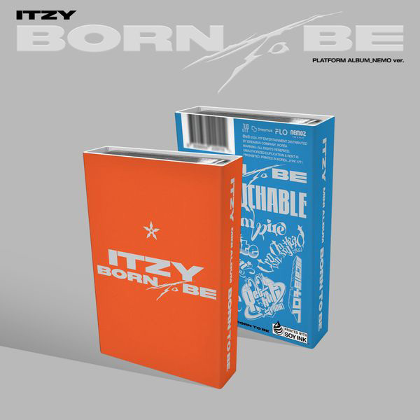 ITZY - [BORN TO BE] (PLATFORM ALBUM_NEMO VER.) (A (Orange) Ver.) Kaeguli KPOP Shop Albums and Merchandise