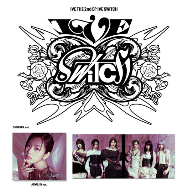 IVE - THE 2nd EP [IVE SWITCH] (Digipack Ver.) (An Yujin Ver. Rei VER. ) Kaeguli KPOP Shop Albums and Merchandise