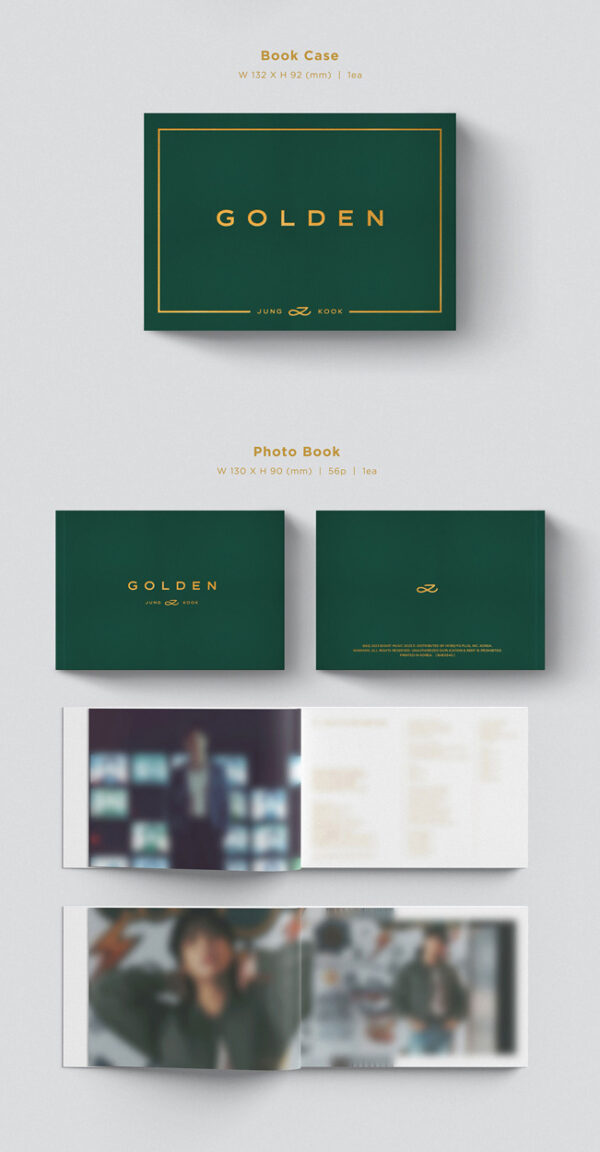 Jung Kook - [GOLDEN] (Weverse Albums ver.) Kaeguli KPOP Shop Albums and Merchandise