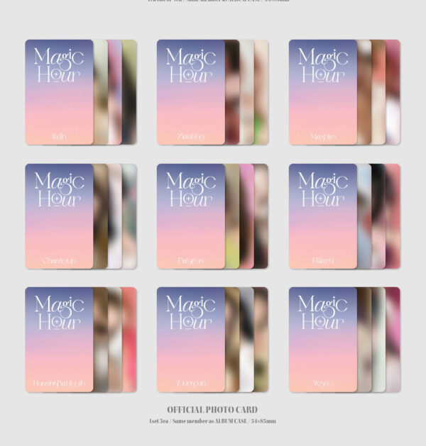 Kep1er - 5th Mini Album [Magic Hour] (Platform ver.) (Mashiro Ver. , yujin ver. ) Kaeguli KPOP Shop Albums and Merchandise