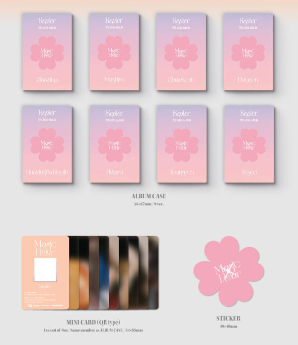 Kep1er - 5th Mini Album [Magic Hour] (Platform ver.) (Mashiro Ver. , yujin ver. ) Kaeguli KPOP Shop Albums and Merchandise