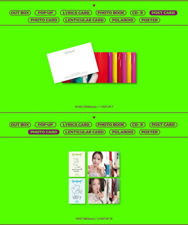NMIXX - 2ND SINGLE ALBUM [ENTWURF] LIMITED Ver. kaeguli kpop shop albums and merchandise
