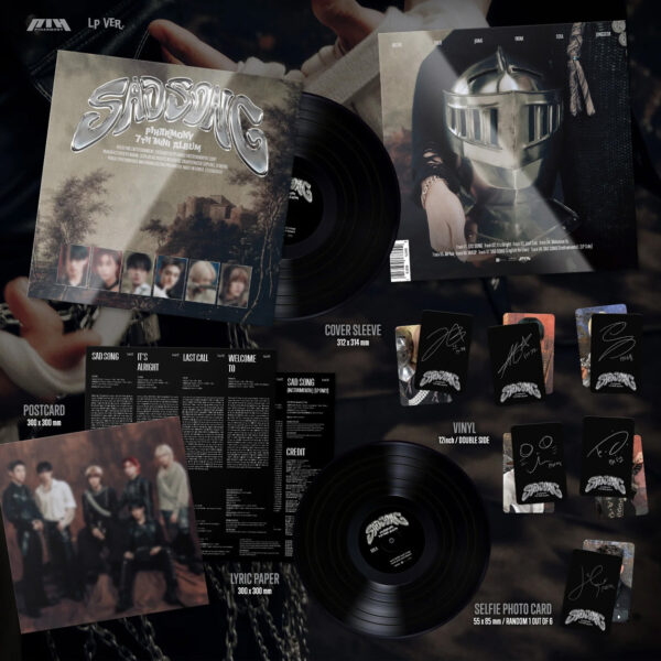P1Harmony - 7th Mini Album [SAD SONG] LP Ver. kaeguli kpop shop albums and merchandise