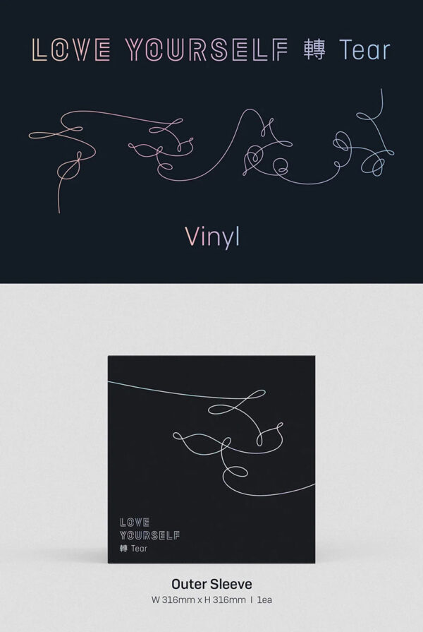 BTS - LOVE YOURSELF ‘Tear’ (LP) kaeguli kpop shop albums and merchandise