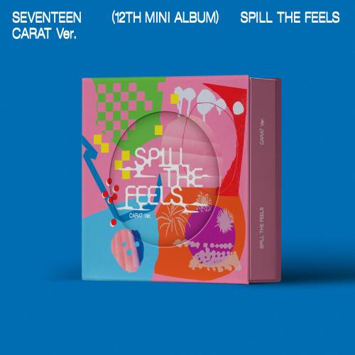 SEVENTEEN - 12th Mini Album [SPILL THE FEELS] (CARAT Ver.) (13 TYPE Random) kaeguli kpop shop albums and merchandise