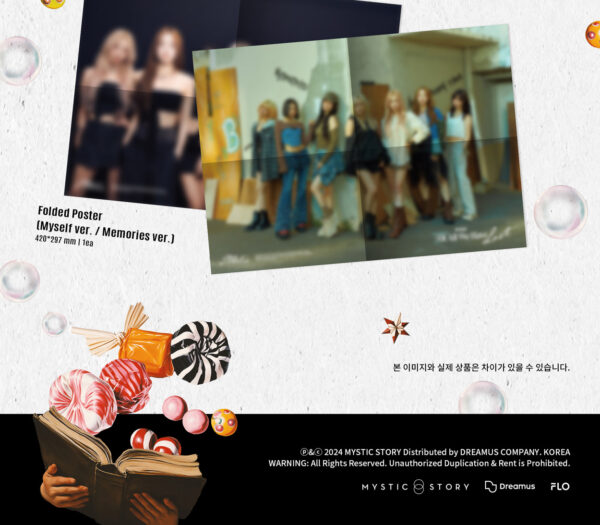 Billlie - 5th Mini Album [Of All Have Lost] (MEMORIES Ver.) (myself ver) kaeguli kpop shop albums and merchandise