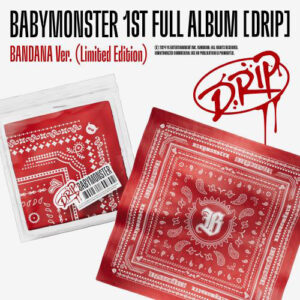 BABYMONSTER - 1st Full Album [DRIP] (BANDANNA Ver.) (Limited Edition) kaeguli kpop shop albums and merchandise