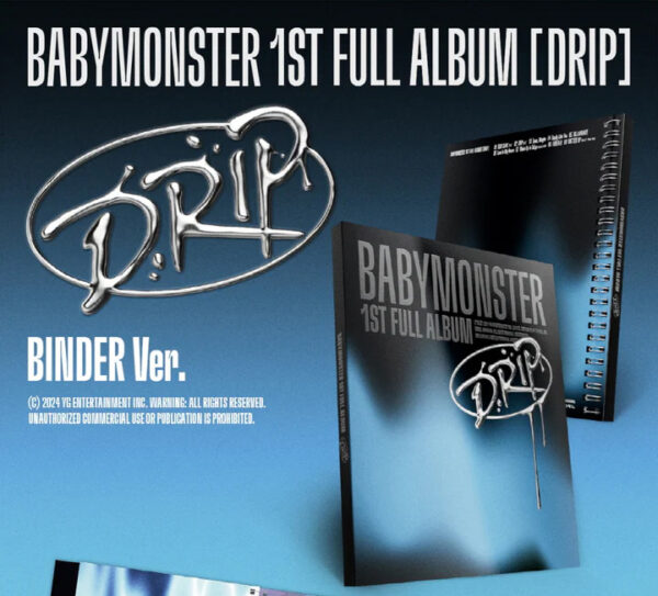 BABYMONSTER - 1st Full Album [DRIP] (BINDER Ver.) kaeguli kpop shop albums and merchandise