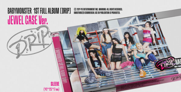 BABYMONSTER - 1st Full Album [DRIP] (Jewel Ver.) kaeguli kpop shop albums and merchandise