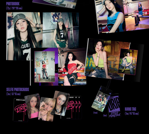 BABYMONSTER - 1st Full Album [DRIP] (2 TYPE Random) kaeguli kpop shop albums and merchandise