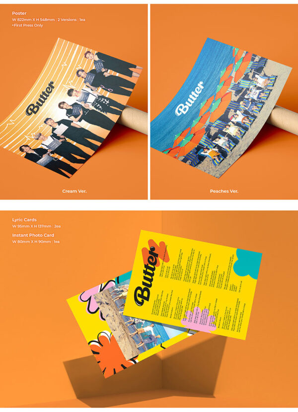 - 2ND SINGLE ALBUM [Butter] (Peaches Ver.) kaeguli kpop shop albums and merchandise