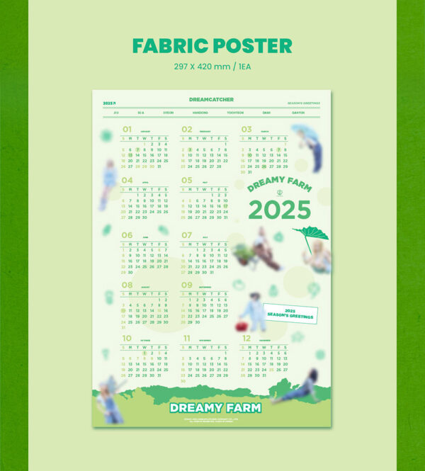 드림캐쳐 (Dreamcatcher) - 2025 SEASON'S GREETINGS [A DREAM HOLIDAY] dreamy farm kaeguli kpop shop albums and merchandise