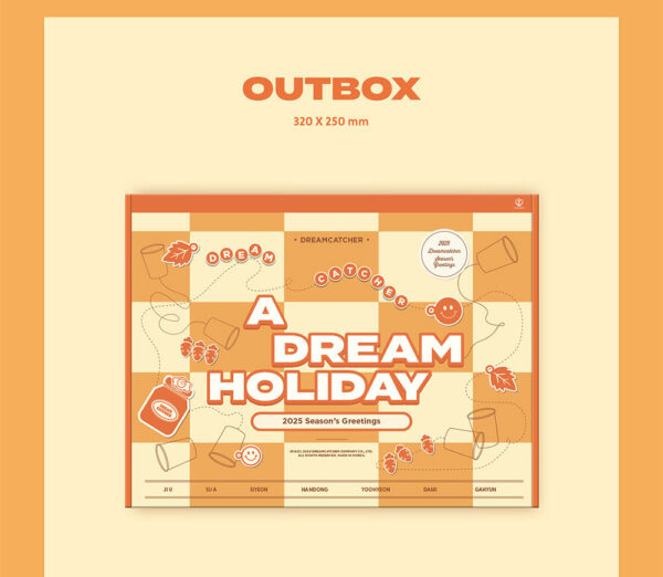 드림캐쳐 (Dreamcatcher) - 2025 SEASON'S GREETINGS [A DREAM HOLIDAY] dreamy farm kaeguli kpop shop albums and merchandise