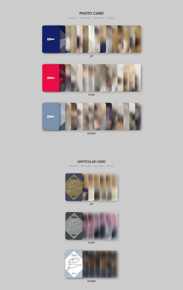 ENHYPEN - Mini Album Vol.2 [BORDER : CARNIVAL] (UP ver. Hype ver. ) kaeguli kpop shop albums and merchandise