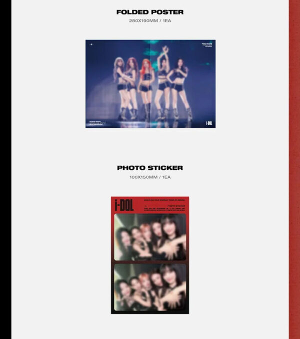 (G)I-DLE - 2024 (G)I-DLE WORLD TOUR [iDOL] IN SEOUL Blu-ray kaeguli kpop shop albums and merchandise