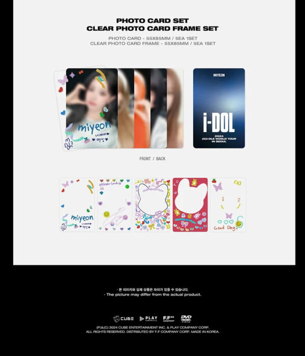 (G)I-DLE - 2024 (G)I-DLE WORLD TOUR [iDOL] IN SEOUL DVD kaeguli kpop shop albums and merchandise