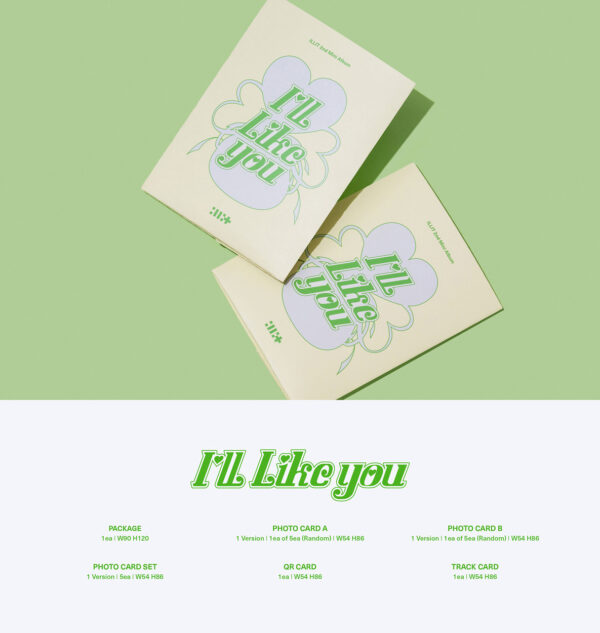 ILLIT - 2nd Mini Album [I'LL LIKE YOU] (Weverse Ver.) kaeguli kpop shop albums and merchandise