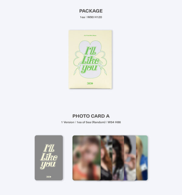ILLIT - 2nd Mini Album [I'LL LIKE YOU] (Weverse Ver.) kaeguli kpop shop albums and merchandise