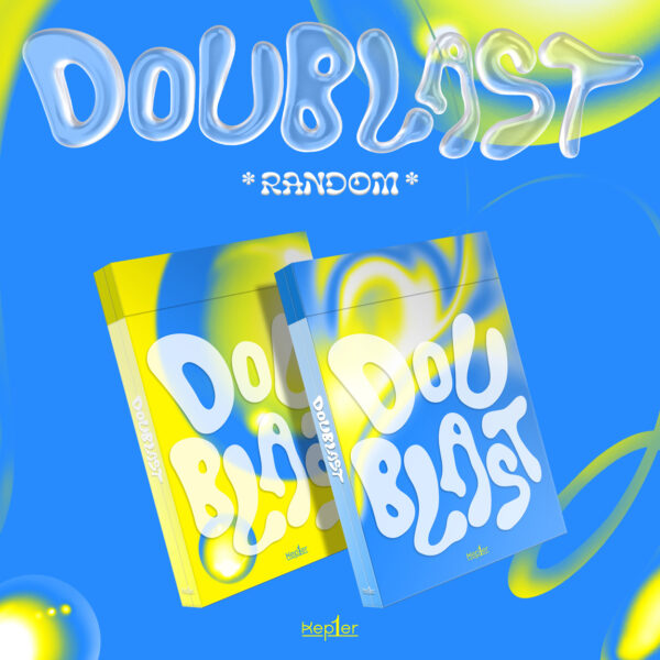 KEP1ER - DOUBLAST (2ND MINI ALBUM) (LEMON BLAST Ver.) (Blue Blast ver.) Kaeguli Kpop Shop Albums and Merchandise