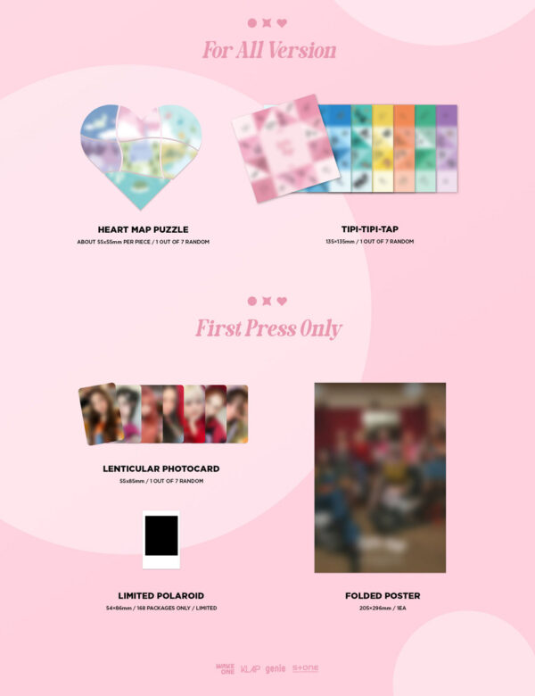 Kep1er - 6th Mini Album [TIPI-TAP] (3 TYPE Random) kaeguli kpop shop albums and merchandise