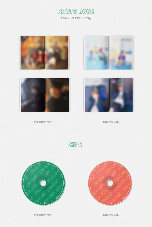 The KingDom - 8TH MINI ALBUM [REALIZE] (FREEDOM ver.) (Energy ver.) kaeguli kpop shop albums and merchandis