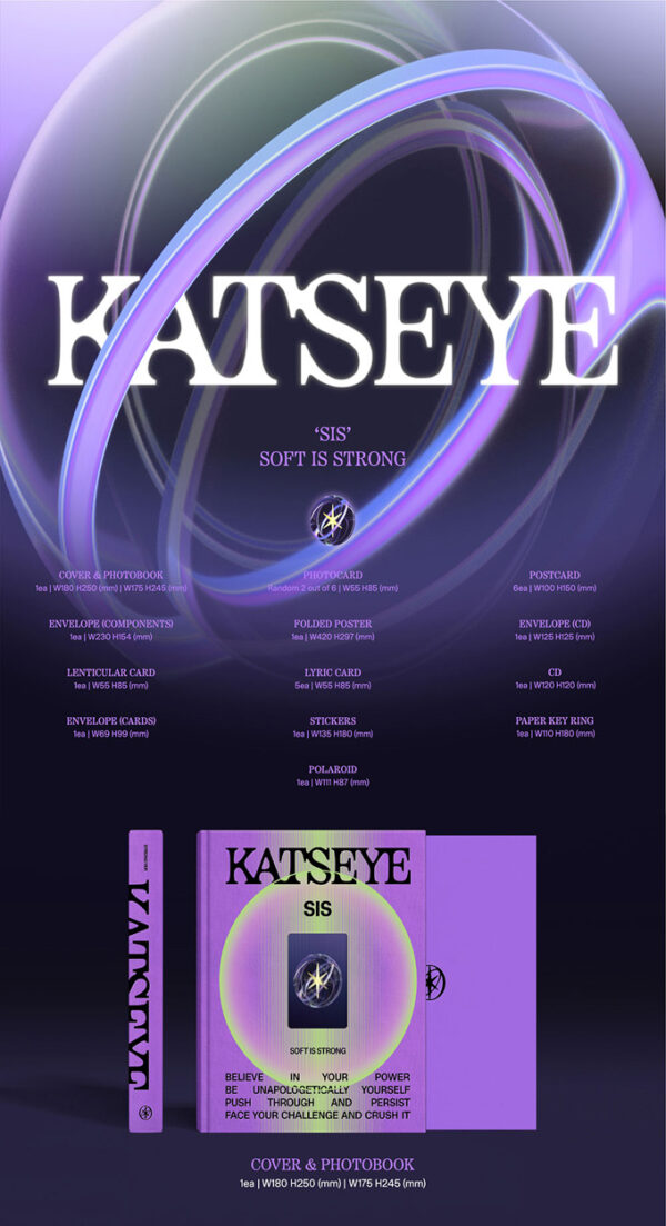 KATSEYE - SIS (SOFT IS STRONG) (STRONG Ver) (Soft ver) Kaeguli Kpop Shop Albums and Merchandise