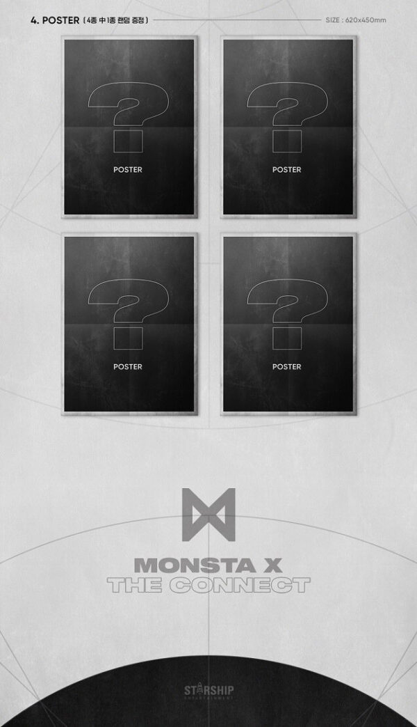 MONSTA X - THE CONNECT : DEJAVU (Ver. IV) Kaeguli Kpop Shop Albums and Merchandise