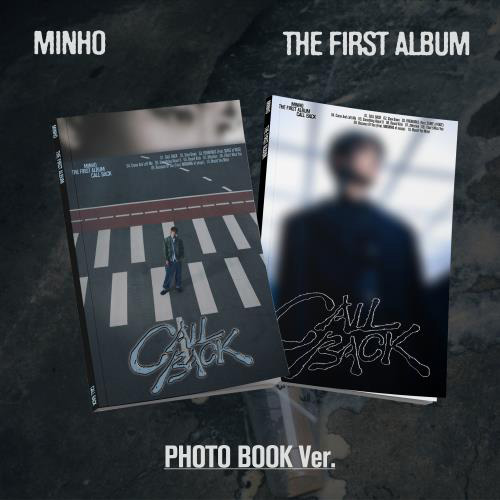 MINHO (SHINee) - 1st Full Album [CALL BACK] (Photobook Ver.) (2 TYPE Random) kaeguli kpop shop albums and merchandise