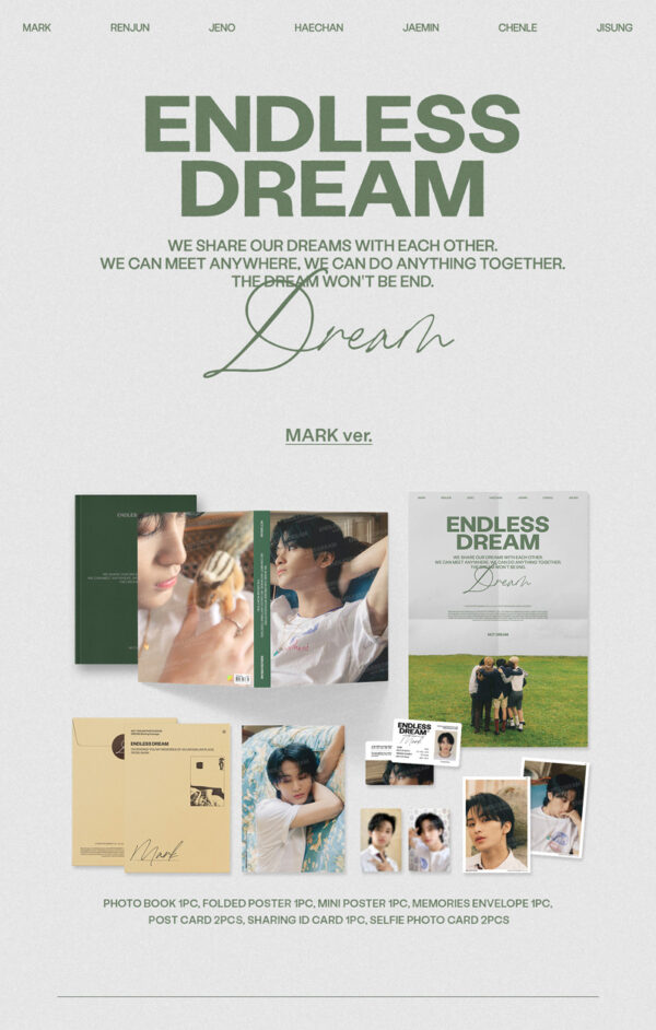 NCT DREAM - NCT DREAM PHOTOBOOK [ENDLESS DREAM] (MARK Ver.) kaeguli kpop shop albums and merchandise